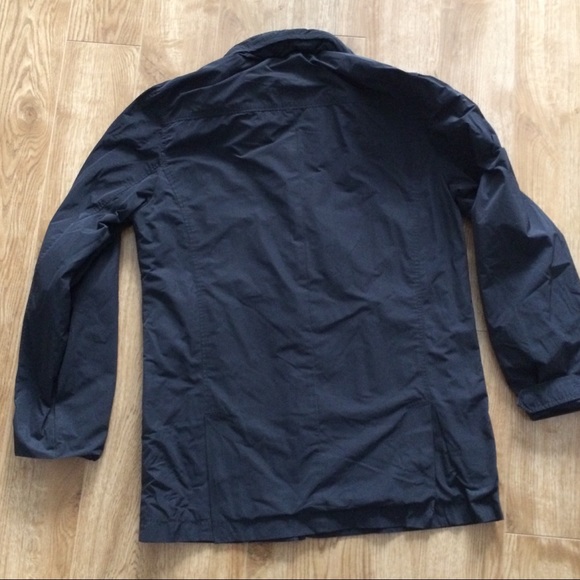 SAINT JAMES Classic Men's Black Water Resistant, Lined Sailing Jacket in Small - Picture 6 of 14